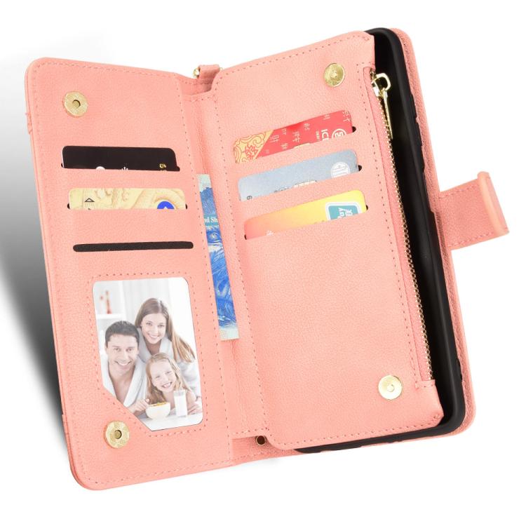 For Samsung Galaxy S25 5G Litchi Texture Zipper Leather Phone Case