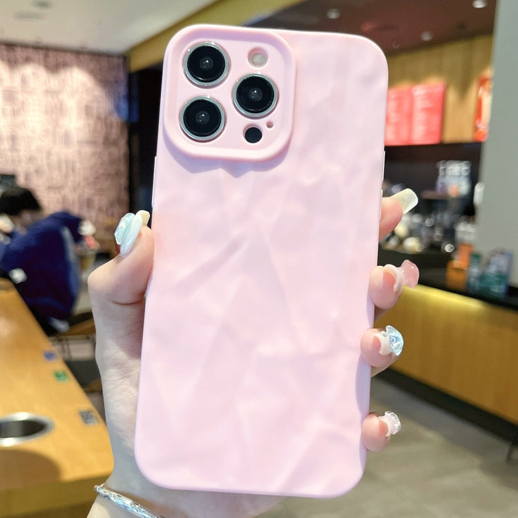 For iPhone 16 Pro Frosted Wrinkles Texture TPU Phone Case