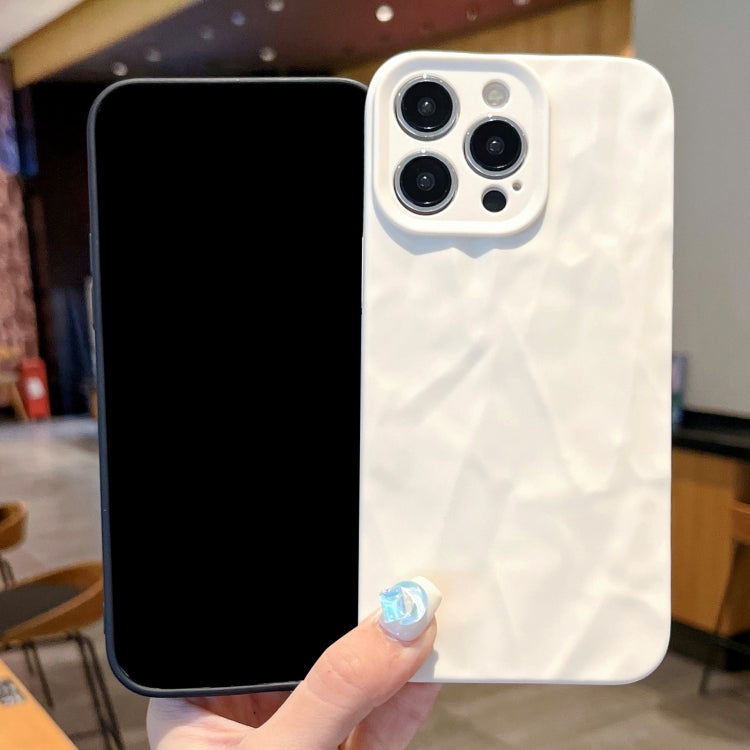 For iPhone 16 Plus Frosted Wrinkles Texture TPU Phone Case