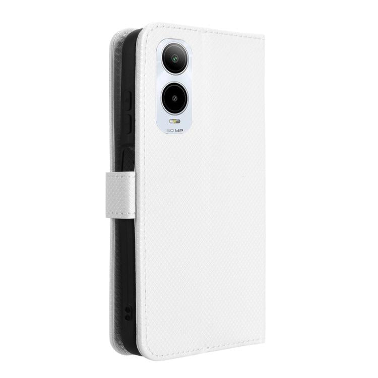 For Cricket Icon 6 Diamond Texture Leather Phone Case