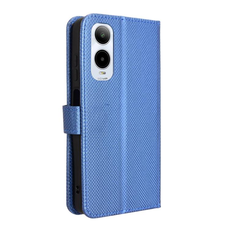 For Cricket Icon 6 Diamond Texture Leather Phone Case