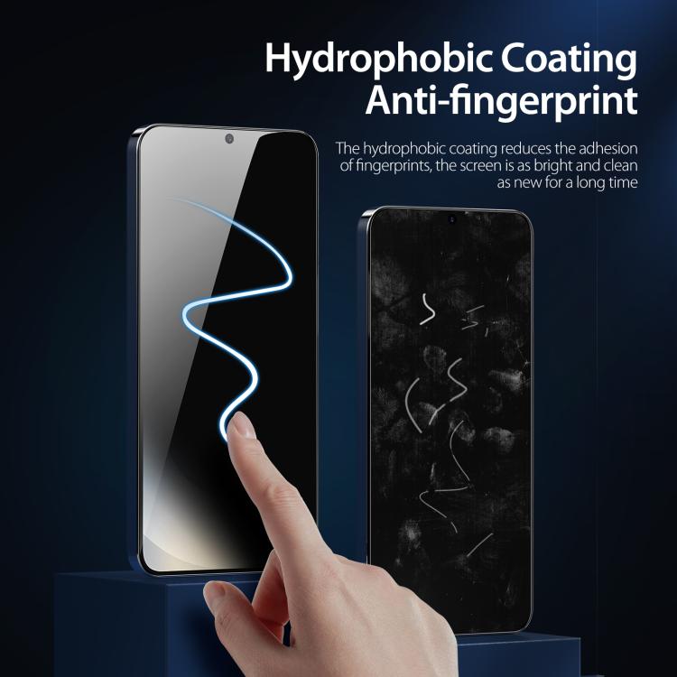For Samsung Galaxy S25 Edge 5pcs DUX DUCIS 0.33mm 9H High Aluminum Anti-spy HD Tempered Glass Film