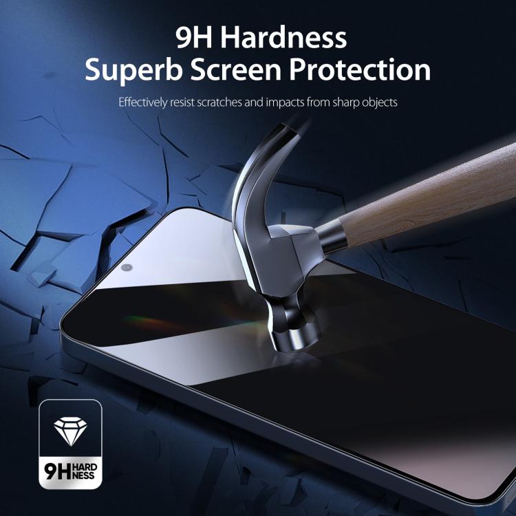 For Samsung Galaxy S25 FE 5G 5pcs DUX DUCIS 0.33mm 9H High Aluminum Anti-spy HD Tempered Glass Film