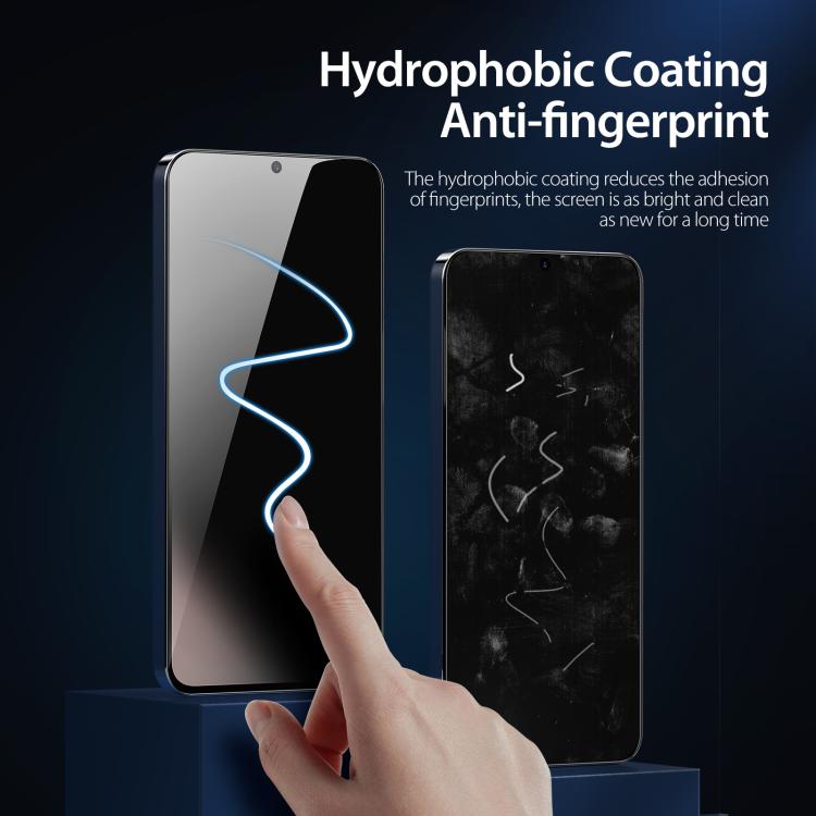 For Samsung Galaxy S25 FE 5G 5pcs DUX DUCIS 0.33mm 9H High Aluminum Anti-spy HD Tempered Glass Film