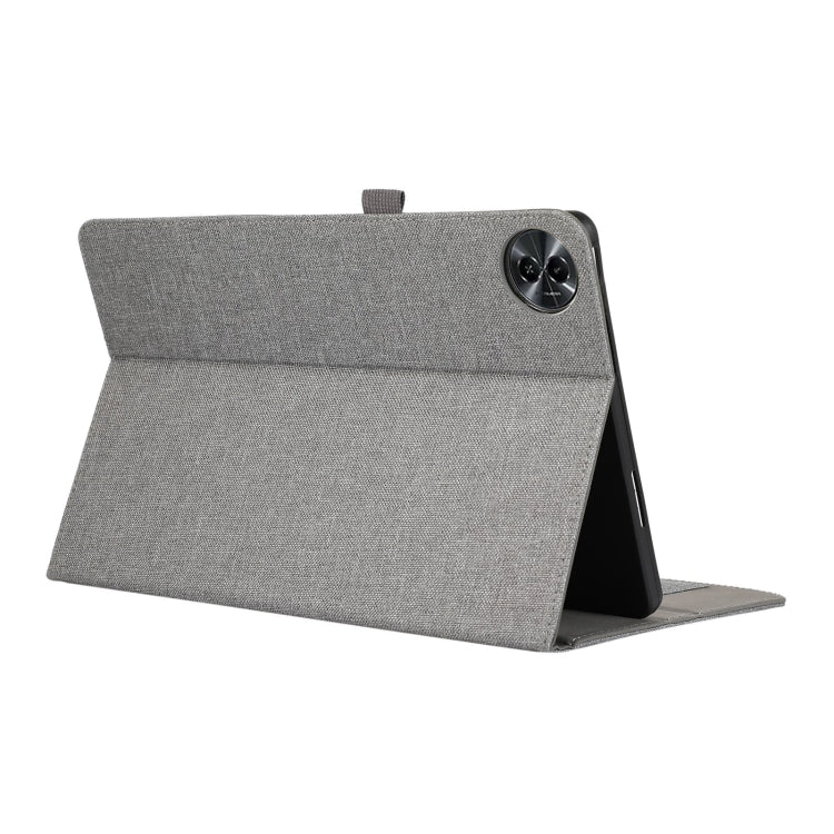 For Honor MagicPad 2 12.3 Fabric Texture Horizontal Flip Leather Tablet Case