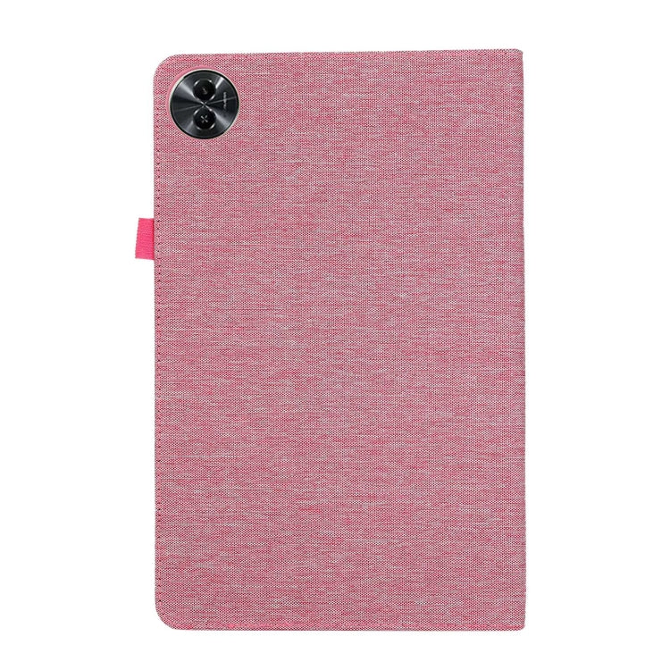 For Honor MagicPad 2 12.3 Fabric Texture Horizontal Flip Leather Tablet Case