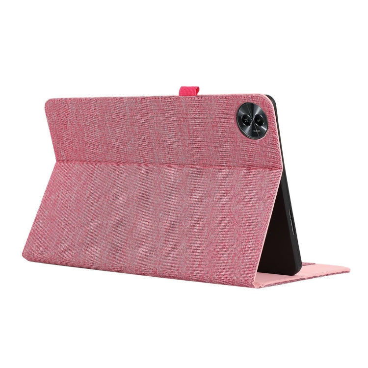 For Honor MagicPad 2 12.3 Fabric Texture Horizontal Flip Leather Tablet Case