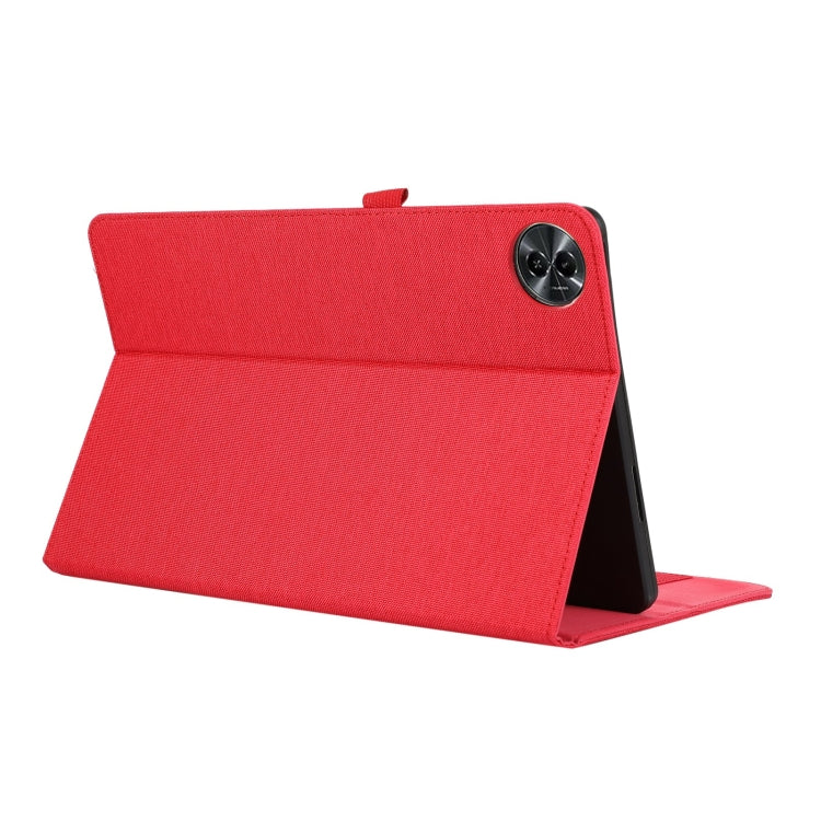 For Honor MagicPad 2 12.3 Fabric Texture Horizontal Flip Leather Tablet Case