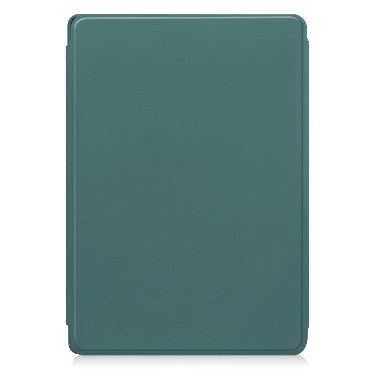 For Lenovo Tab M11/Xiaoxin Pad 11 2024 360 Rotation Transparent Smart Leather Case with Keyboard
