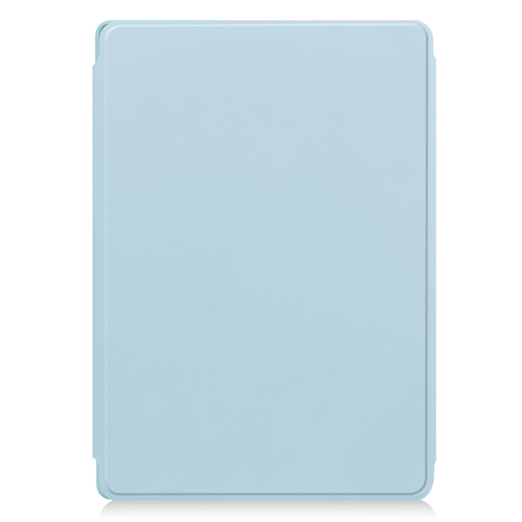 For Lenovo Tab M11/Xiaoxin Pad 11 2024 360 Rotation Transparent Smart Leather Case with Keyboard