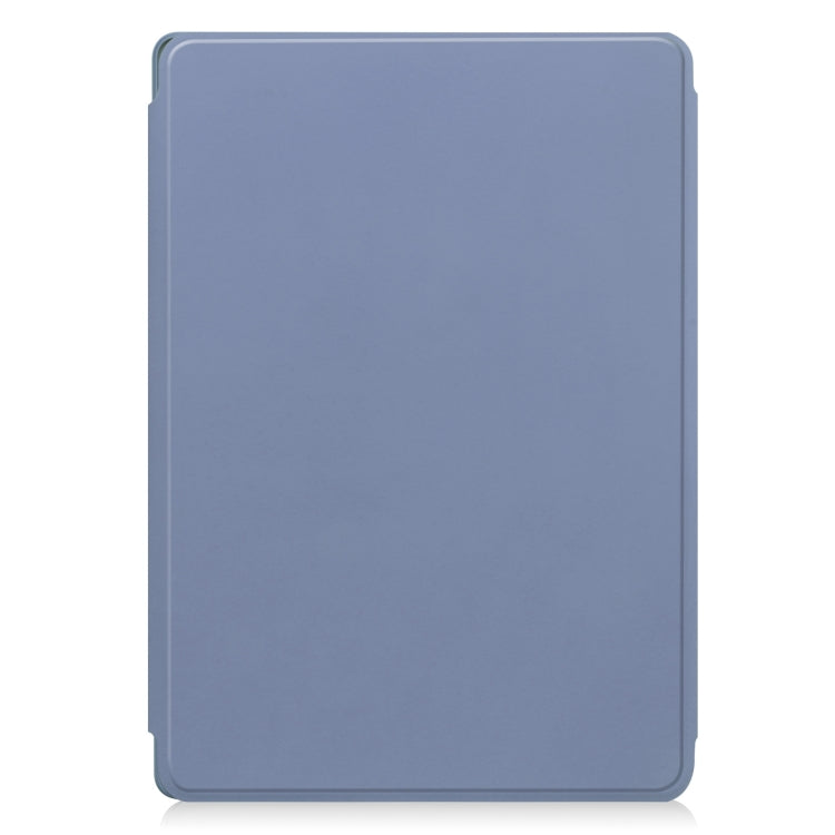For Lenovo Tab M11/Xiaoxin Pad 11 2024 360 Rotation Transparent Smart Leather Case with Keyboard