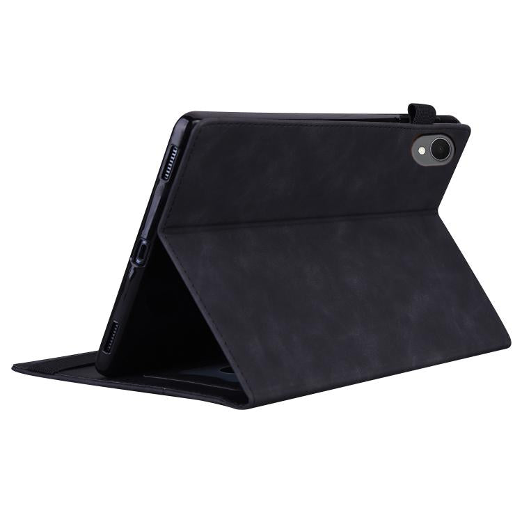 For Samsung Galaxy Tab S11 Splicing Shockproof Smart Leather Tablet Case