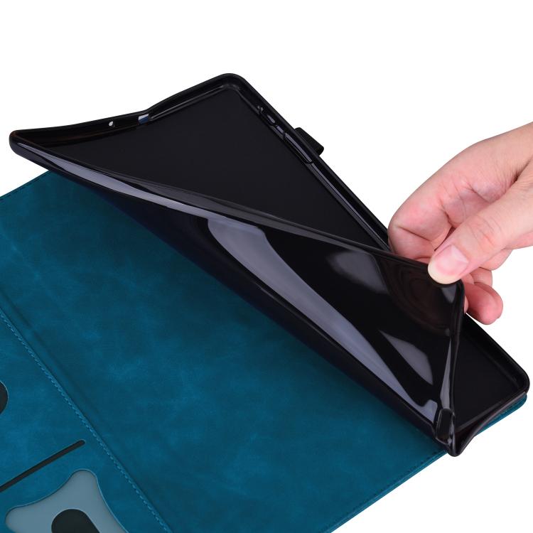 For Samsung Galaxy Tab S11 Splicing Shockproof Smart Leather Tablet Case