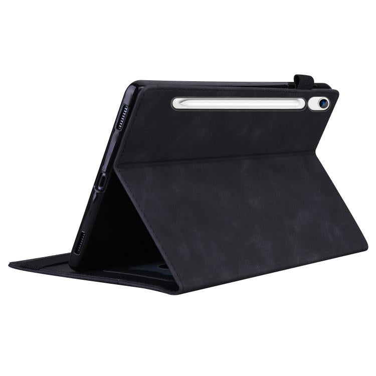 For Samsung Galaxy Tab S10 Lite Splicing Shockproof Smart Leather Tablet Case