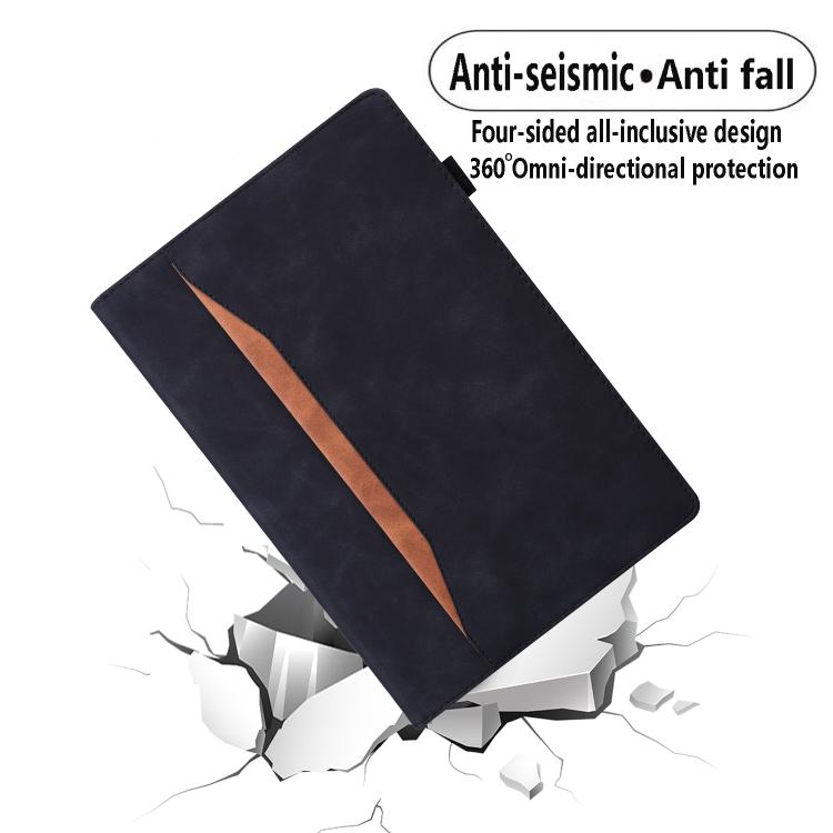 For Samsung Galaxy Tab S10 Lite Splicing Shockproof Smart Leather Tablet Case