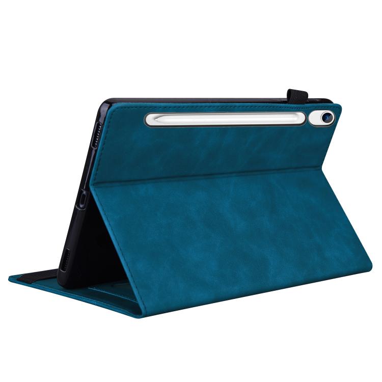 For Samsung Galaxy Tab S10 Lite Splicing Shockproof Smart Leather Tablet Case