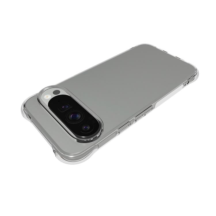 For Google Pixel 10 Pro XL Shockproof Non-slip Thickening TPU Phone Case - Transparent