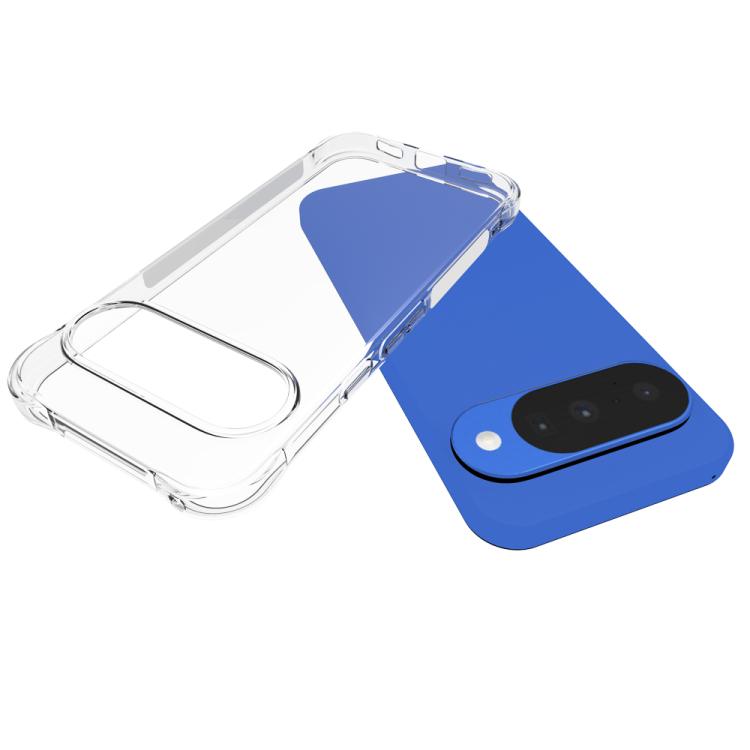 For Google Pixel 11 / 11 Pro Shockproof Non-slip Thickening TPU Phone Case - Transparent