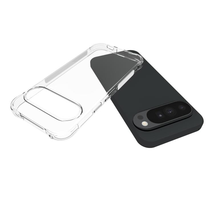 For Google Pixel 11 Pro XL Shockproof Non-slip Thickening TPU Phone Case - Transparent