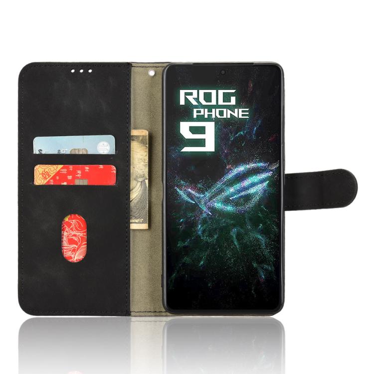 For ASUS ROG Phone 9 Skin Feel Magnetic Flip Leather Phone Case