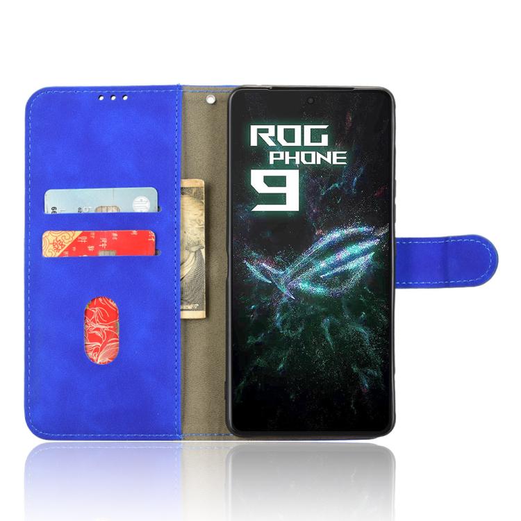 For ASUS ROG Phone 9 Skin Feel Magnetic Flip Leather Phone Case