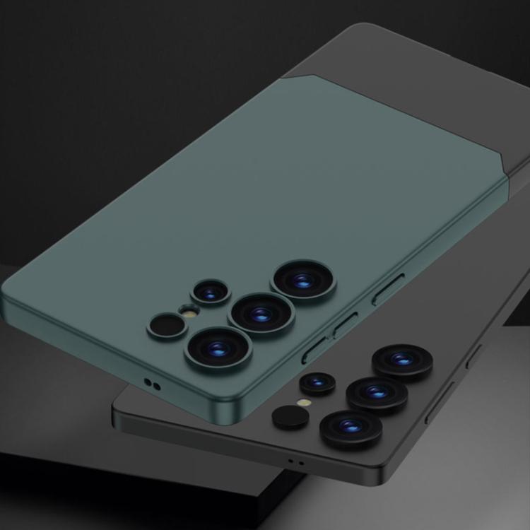 For Samsung Galaxy S25 Ultra 5G GKK Mortise-Tenon Connection Contrast Color Shockproof Phone Case