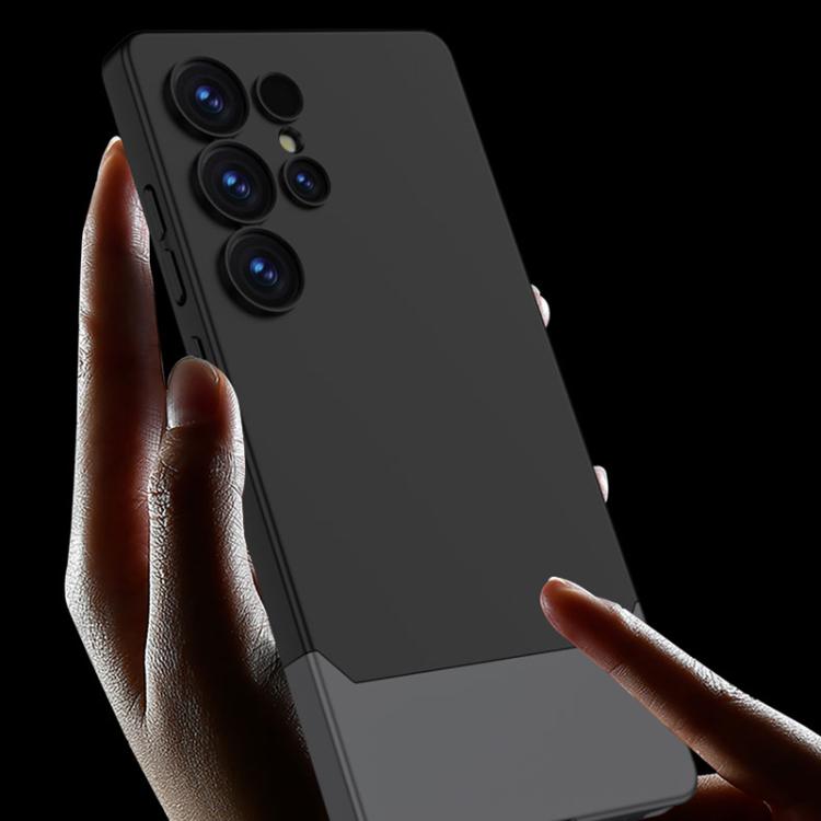 For Samsung Galaxy S25 Ultra 5G GKK Mortise-Tenon Connection Contrast Color Shockproof Phone Case