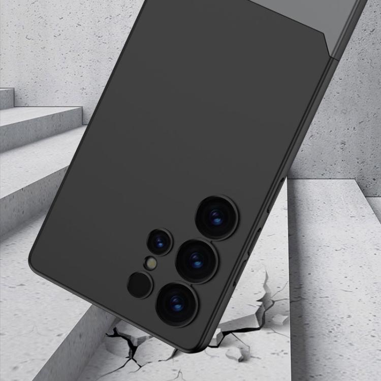 For Samsung Galaxy S25 Ultra 5G GKK Mortise-Tenon Connection Contrast Color Shockproof Phone Case
