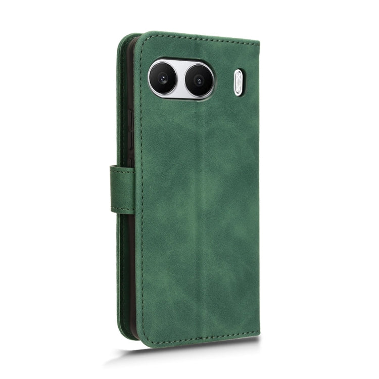 For OnePlus Nord 4 5G Skin Feel Magnetic Flip Leather Phone Case