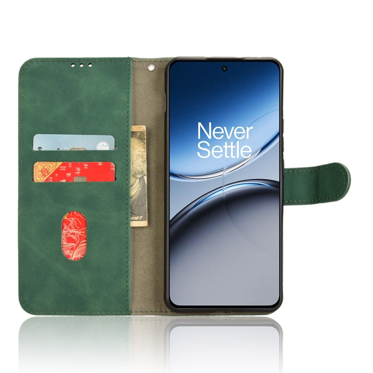 For OnePlus Nord 4 5G Skin Feel Magnetic Flip Leather Phone Case