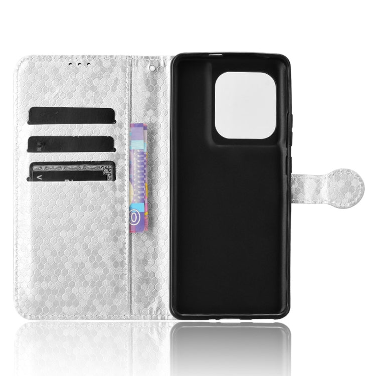 For Motorola Edge 50 Ultra Honeycomb Dot Texture Leather Phone Case