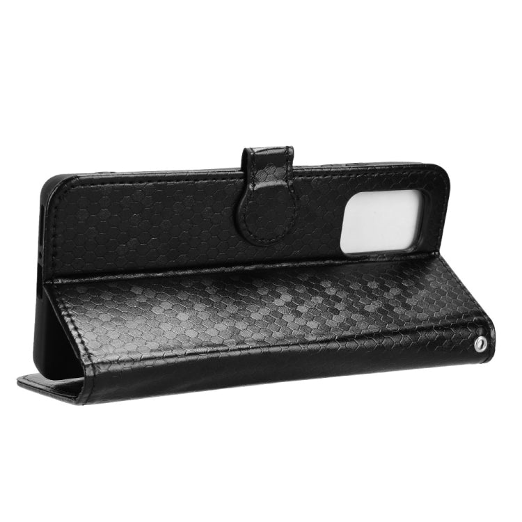 For Motorola Edge 5G 2024 Honeycomb Dot Texture Leather Phone Case
