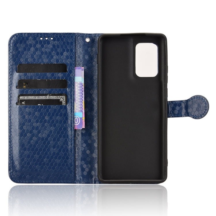 For Motorola Edge 5G 2024 Honeycomb Dot Texture Leather Phone Case
