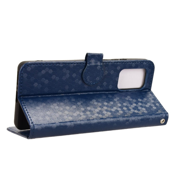 For Motorola Edge 5G 2024 Honeycomb Dot Texture Leather Phone Case