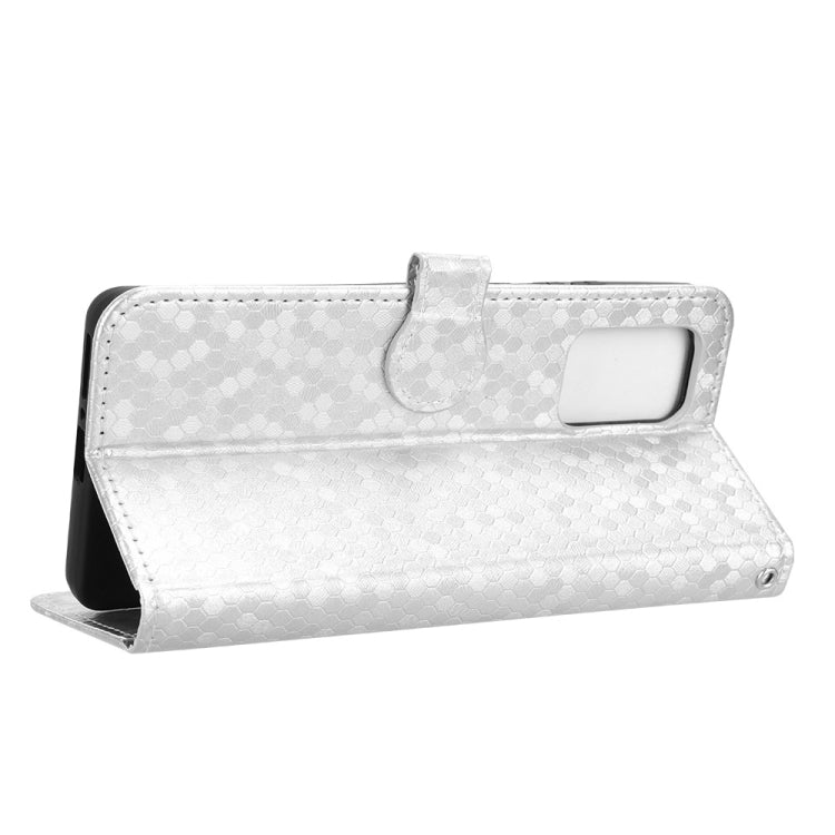 For Motorola Edge 5G 2024 Honeycomb Dot Texture Leather Phone Case