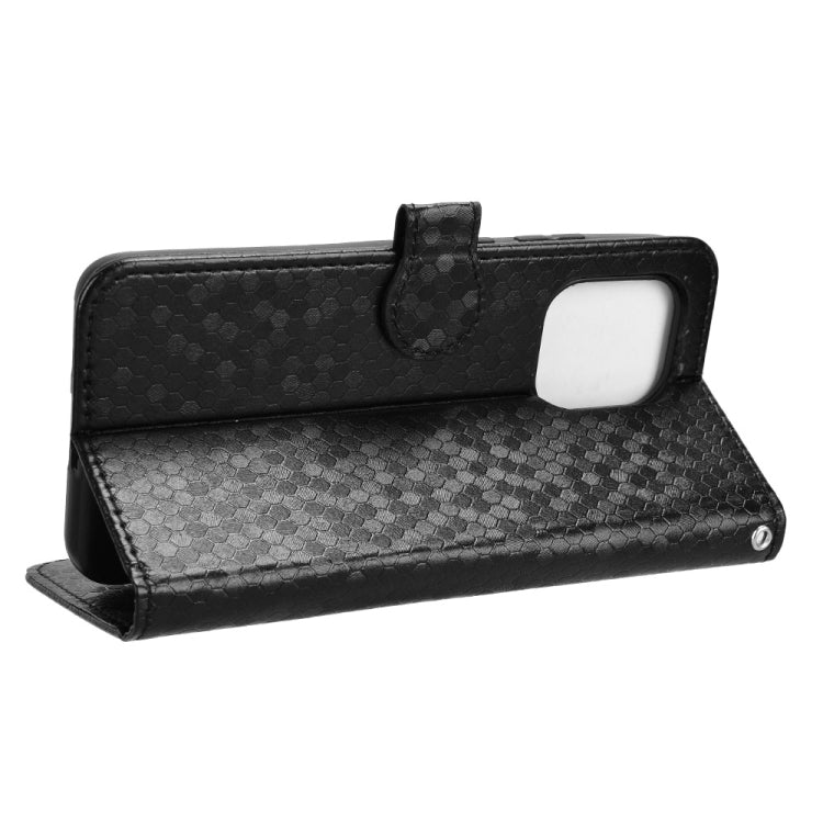 For Motorola Edge 50 Neo / S50 5G Honeycomb Dot Texture Leather Phone Case