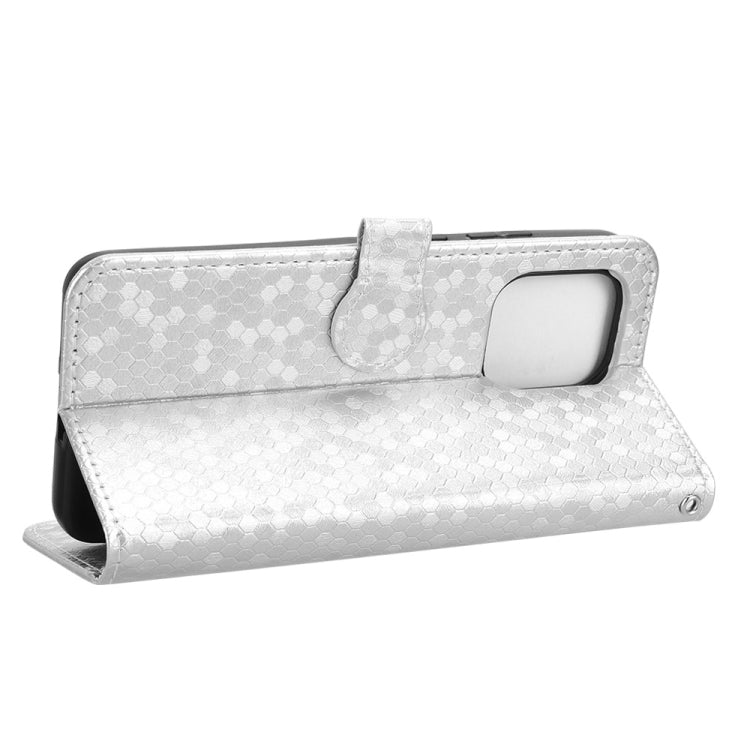 For Motorola Edge 50 Neo / S50 5G Honeycomb Dot Texture Leather Phone Case