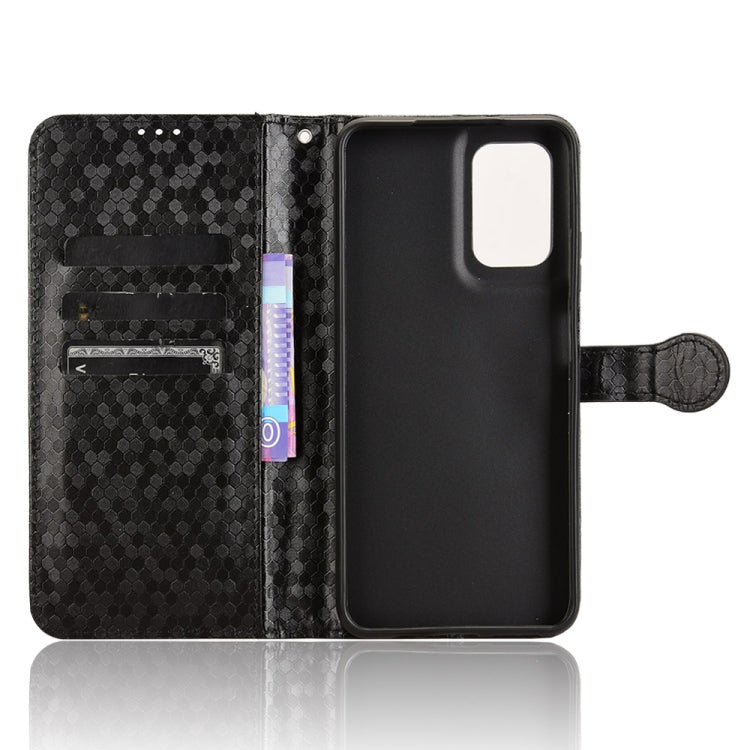 For Motorola Moto G35 5G Honeycomb Dot Texture Leather Phone Case