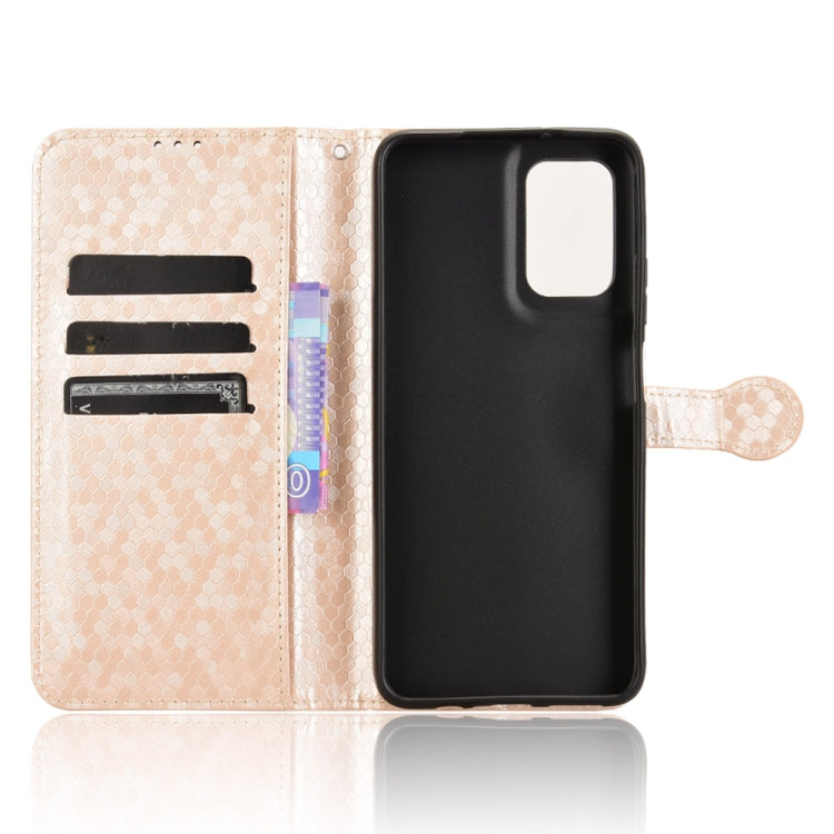 For Motorola Moto G35 5G Honeycomb Dot Texture Leather Phone Case