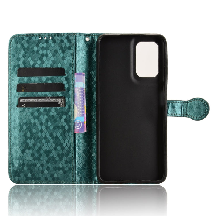 For Motorola Moto G35 5G Honeycomb Dot Texture Leather Phone Case