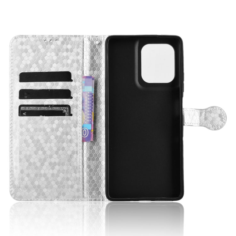 For Motorola Moto G75 5G Honeycomb Dot Texture Leather Phone Case