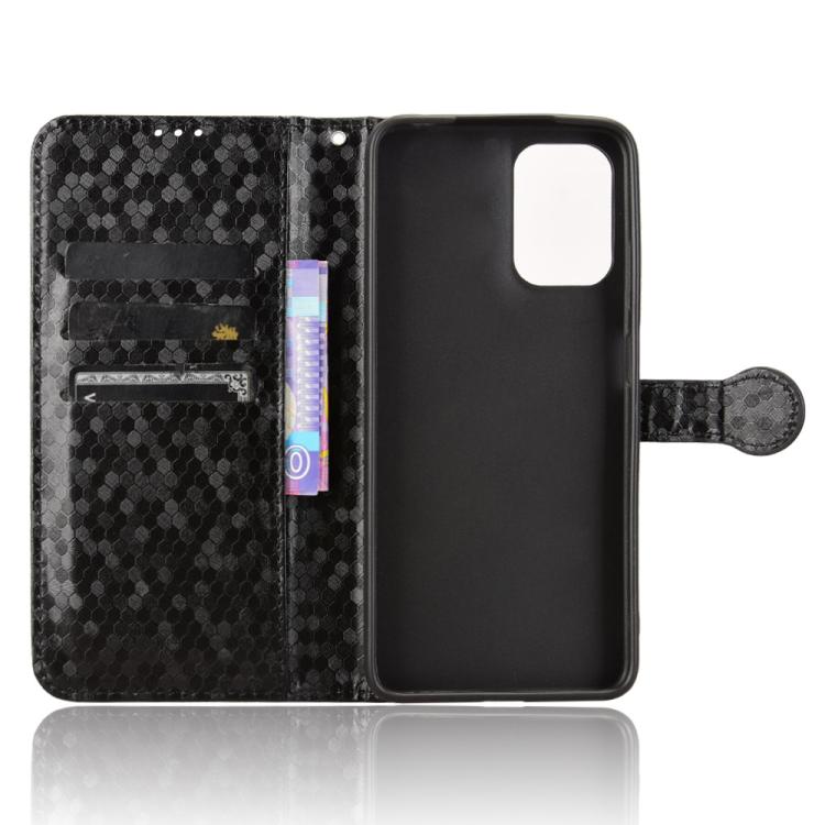 For Motorola Moto G05 / E15 Honeycomb Dot Texture Leather Phone Case