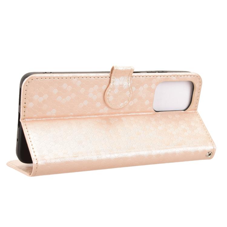 For Motorola Moto G05 / E15 Honeycomb Dot Texture Leather Phone Case