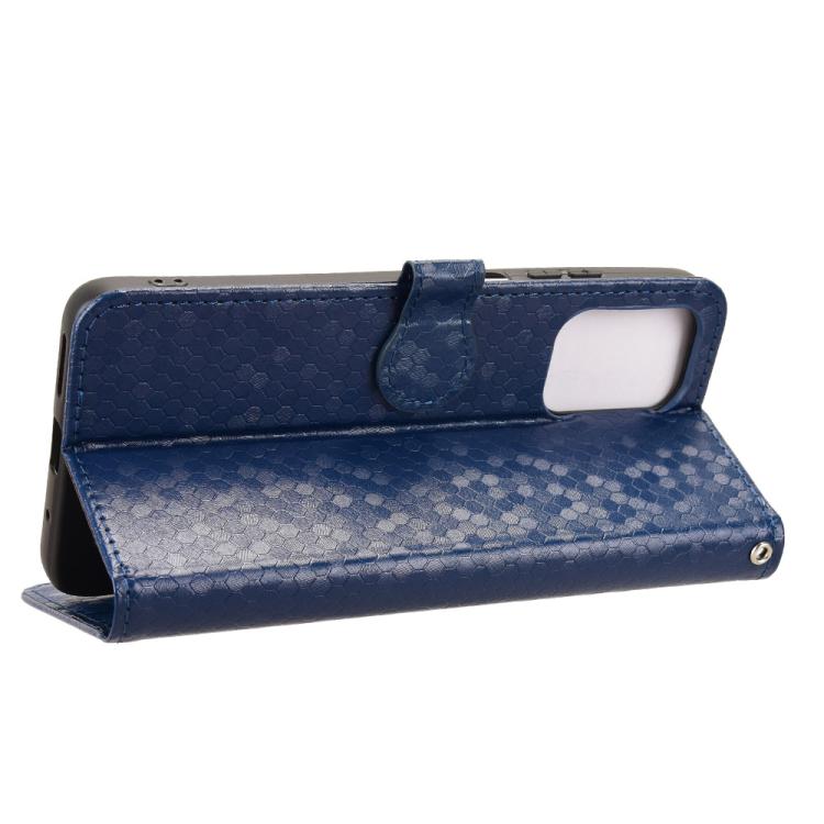 For Motorola Moto G05 / E15 Honeycomb Dot Texture Leather Phone Case
