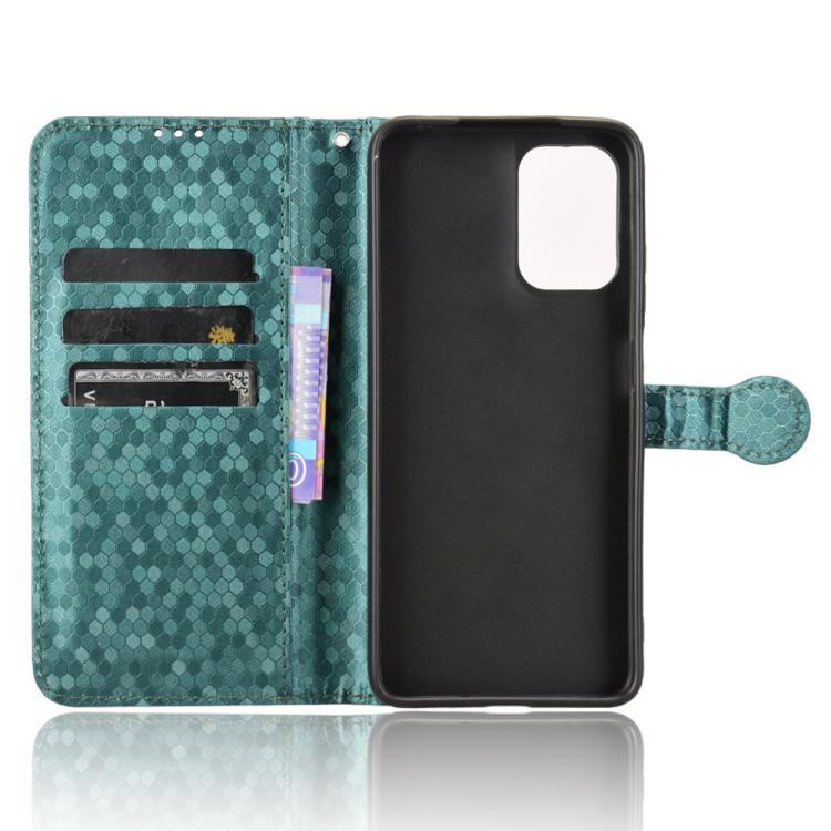For Motorola Moto G05 / E15 Honeycomb Dot Texture Leather Phone Case