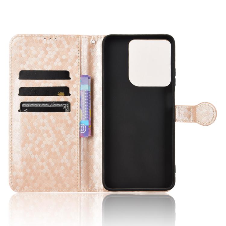 For Moto G Play / G Power 2025 Honeycomb Dot Texture Leather Phone Case