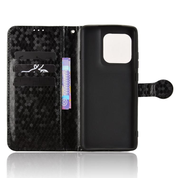 For Motorola Edge 5G 2025 Honeycomb Dot Texture Leather Phone Case