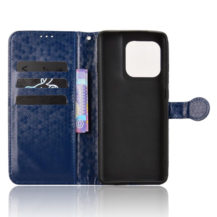 For Motorola Edge 5G 2025 Honeycomb Dot Texture Leather Phone Case