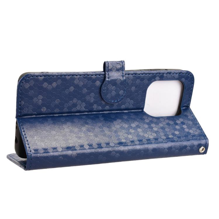For Motorola Moto G Stylus 5G 2025 Honeycomb Dot Texture Leather Phone Case