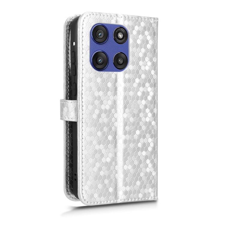 For Motorola Moto G Stylus 5G 2025 Honeycomb Dot Texture Leather Phone Case